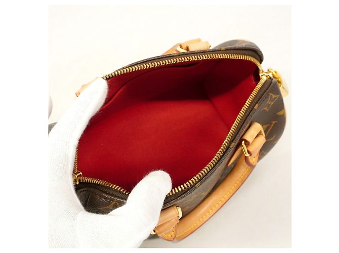 Borsa Louis Vuitton Monogram Speedy Bandoulière 20 Nero - vista 4