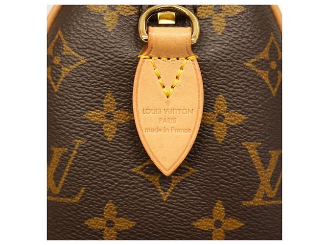 Borsa Louis Vuitton Monogram Speedy Bandoulière 20 Nero - vista 5