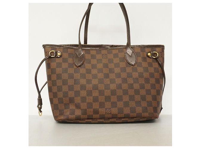 Borsa Tote Louis Vuitton Damier Neverfull PM N51109 Ebene Damier ebene - vista 12
