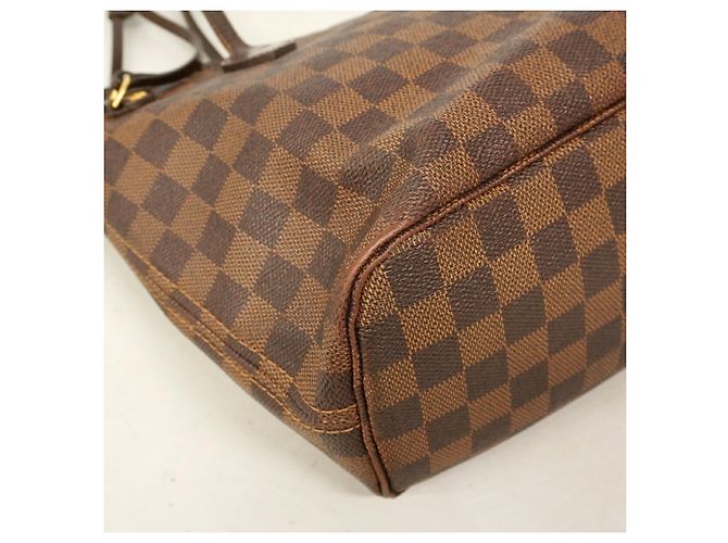 Borsa Tote Louis Vuitton Damier Neverfull PM N51109 Ebene Damier ebene - vista 8