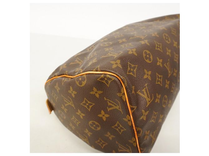 Borsa Louis Vuitton Monogram Speedy 30 Marrone - vista 8