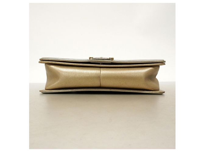Borsa a tracolla Chanel Boy Chain Argento D'oro - vista 3