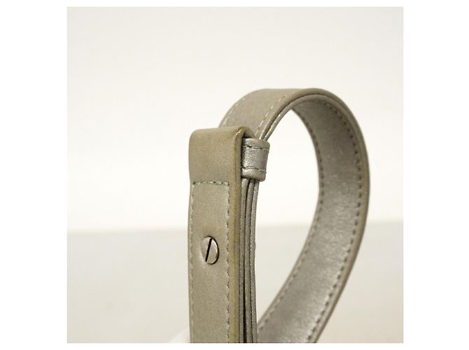 Borsa a tracolla Chanel Boy Chain Argento D'oro - vista 9