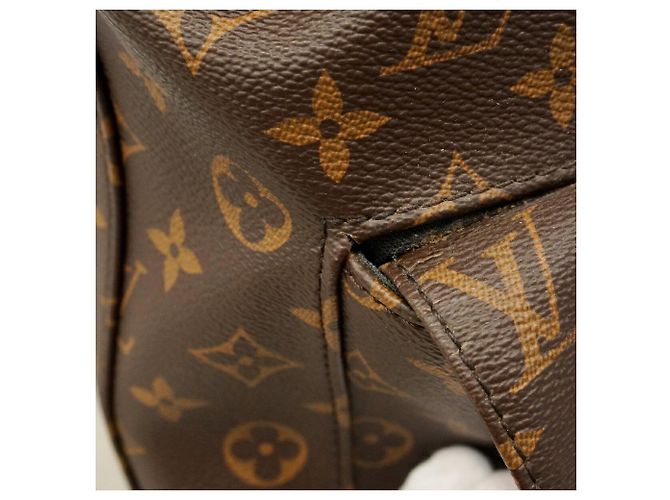 Zaino Louis Vuitton Monogram Macassar Christopher MM Marrone - vista 11
