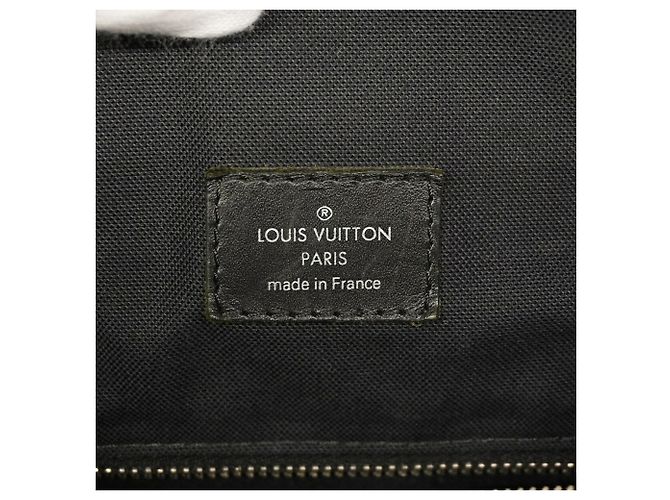 Zaino Louis Vuitton Monogram Macassar Christopher MM Marrone - vista 5