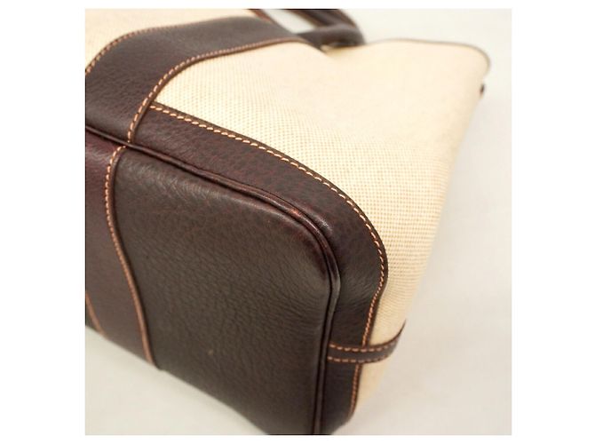 Hermès Borsa Tote Hermes Garden PM Marrone - vista 6