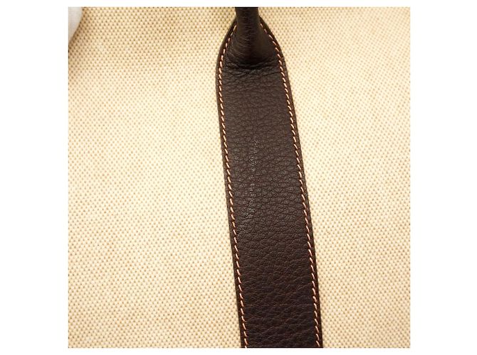 Hermès Borsa Tote Hermes Garden PM Marrone - vista 7