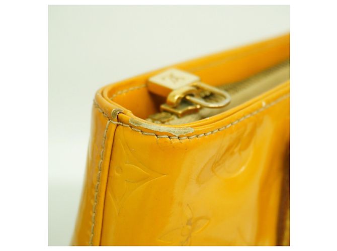 Borsa Tote Louis Vuitton Vernis Houston Beige - vista 8