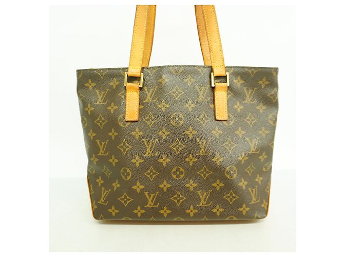 Borsa Cabas Piano Monogram Louis Vuitton M51148 Marrone - vista 12