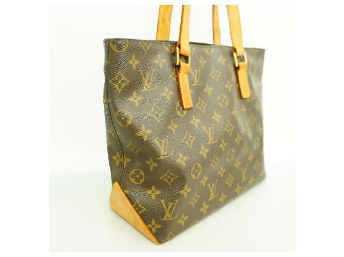 Borsa Cabas Piano Monogram Louis Vuitton M51148 Marrone - vista 2