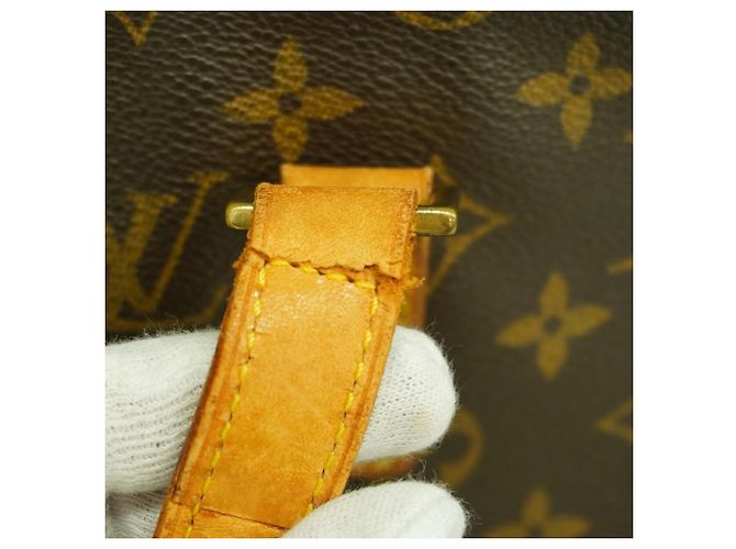 Borsa Cabas Piano Monogram Louis Vuitton M51148 Marrone - vista 6