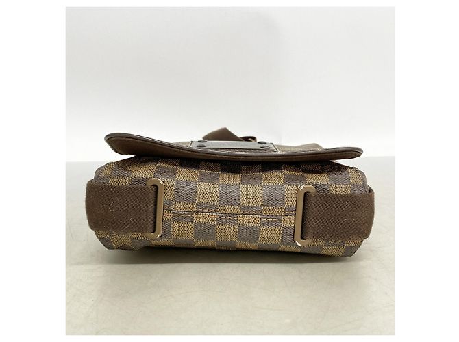 Borsa a tracolla Louis Vuitton Damier Brooklyn PM - Ebene Damier ebene - vista 3