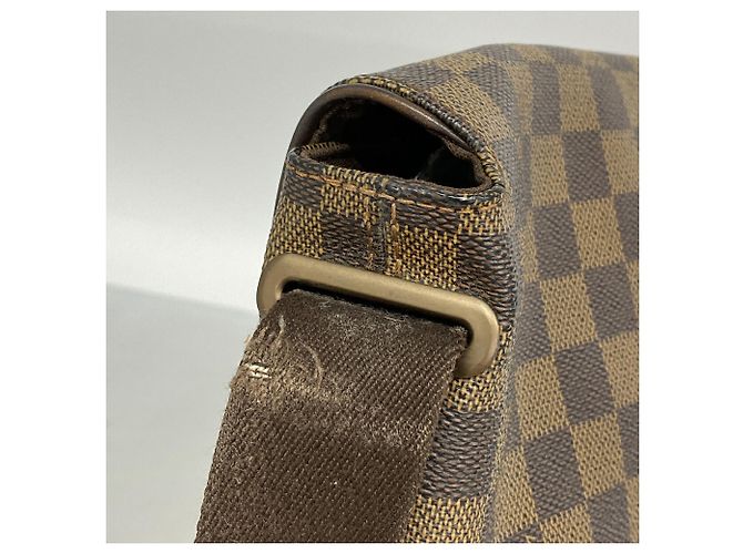 Borsa a tracolla Louis Vuitton Damier Brooklyn PM - Ebene Damier ebene - vista 6
