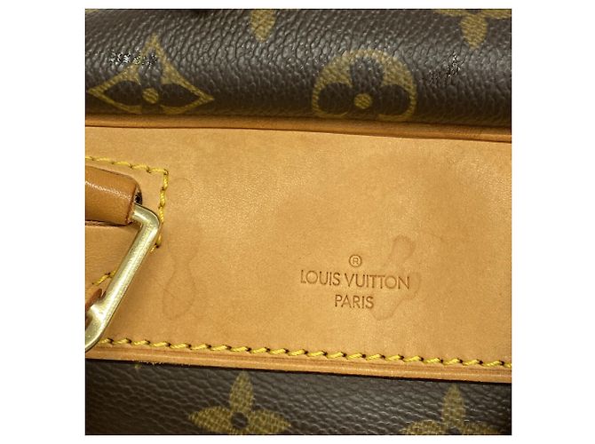 Borsa Louis Vuitton Monogram Deauville Marrone - vista 11