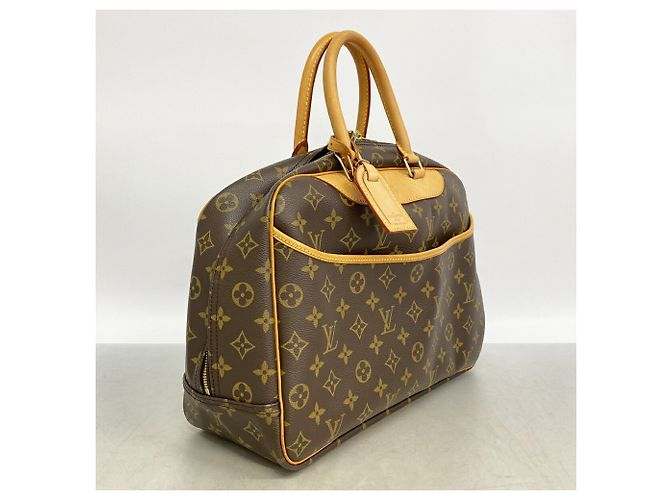Borsa Louis Vuitton Monogram Deauville Marrone - vista 2
