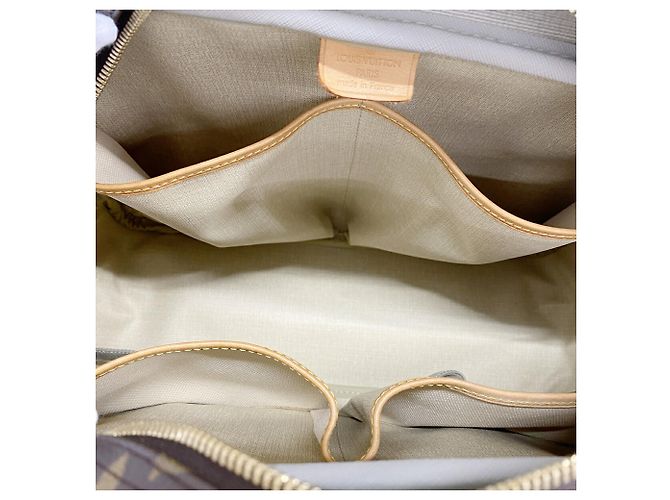 Borsa Louis Vuitton Monogram Deauville Marrone - vista 4