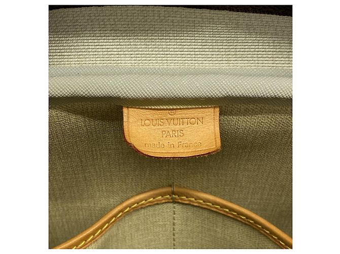 Borsa Louis Vuitton Monogram Deauville Marrone - vista 5
