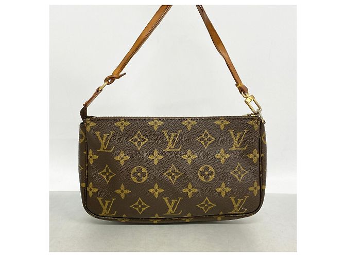 Borsa Pochette Accessoires Monogram Louis Vuitton Marrone - vista 10