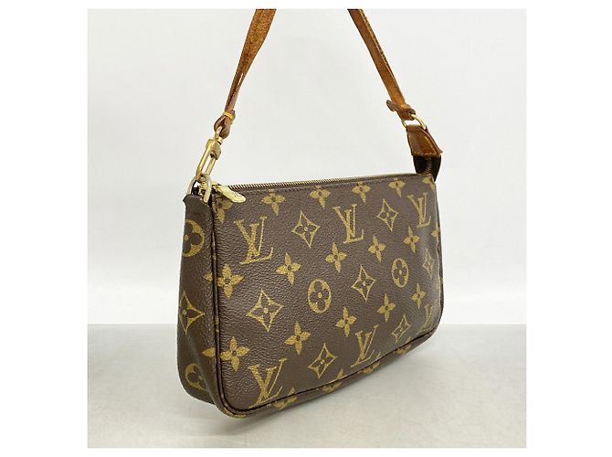 Borsa Pochette Accessoires Monogram Louis Vuitton Marrone - vista 2