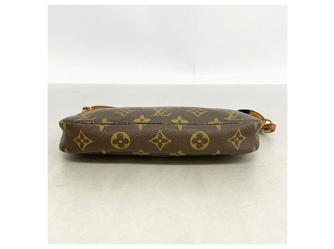 Borsa Pochette Accessoires Monogram Louis Vuitton Marrone - vista 3