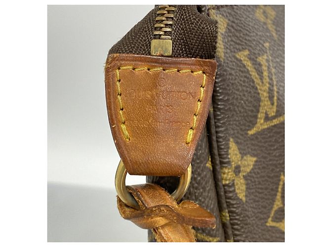 Borsa Pochette Accessoires Monogram Louis Vuitton Marrone - vista 5