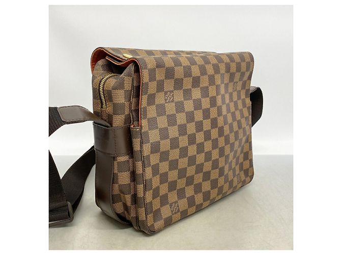 Sac à bandoulière Louis Vuitton Damier Naviglio N45255 Ebene Damier ebène - vue 2