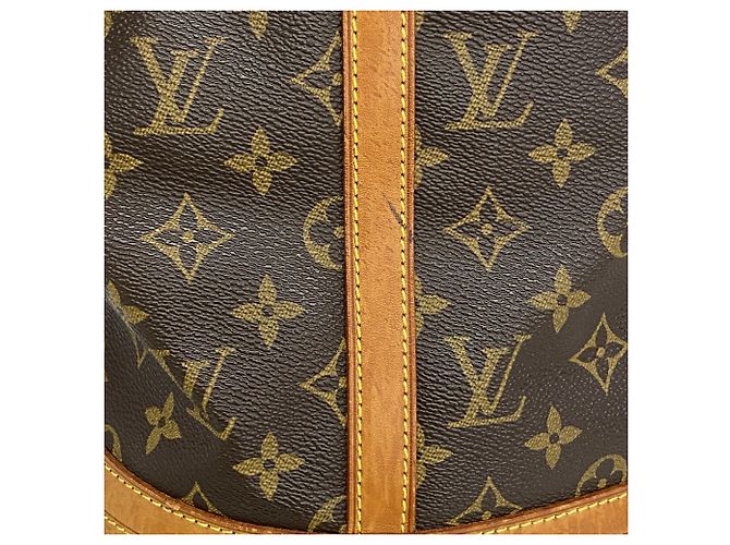 Borsa Tote Louis Vuitton Monogram Bucket GM Marrone - vista 11