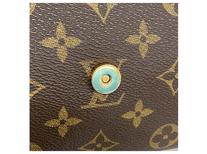 Borsa a tracolla Louis Vuitton Monogram Musette Tango con tracolla corta Marrone - vista 9