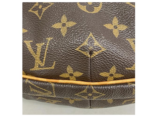 Borsa a tracolla Louis Vuitton Monogram Croissant MM Marrone - vista 7
