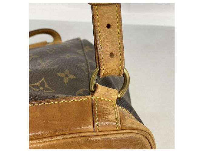 Zaino Louis Vuitton Monogram Montsouris MM Marrone - vista 7