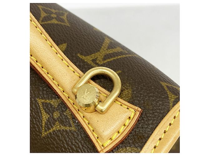 Borsa Louis Vuitton Monogram Bel Air Marrone - vista 10