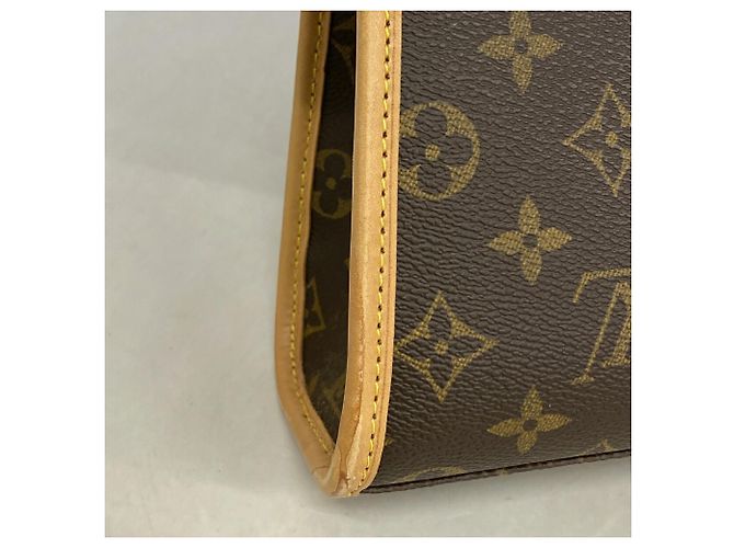 Borsa Louis Vuitton Monogram Bel Air Marrone - vista 6