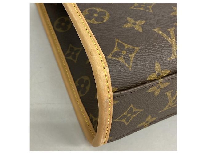 Borsa Louis Vuitton Monogram Bel Air Marrone - vista 7