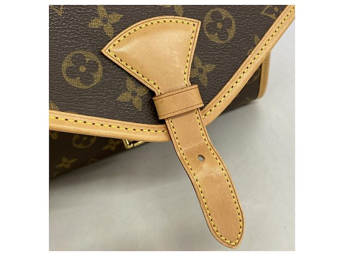 Borsa Louis Vuitton Monogram Bel Air Marrone - vista 8