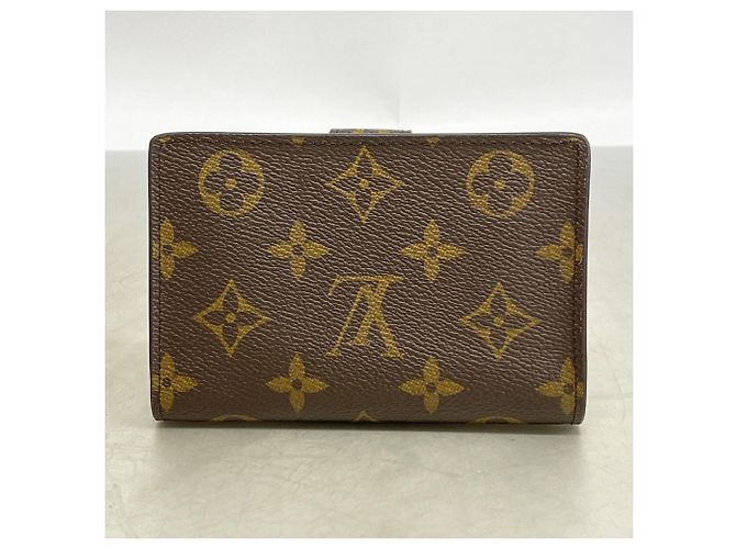 Louis Vuitton Monogram Portefeuille Juliette Wallet Marrone Fuschia - vista 5