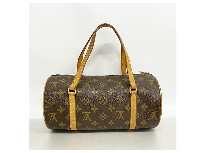 Borsa Louis Vuitton Monogram Papillon 26 Marrone - vista 11