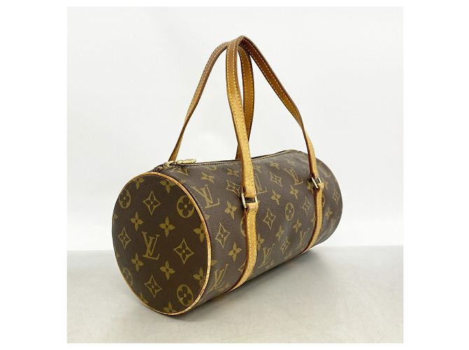 Borsa Louis Vuitton Monogram Papillon 26 Marrone - vista 2