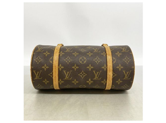Borsa Louis Vuitton Monogram Papillon 26 Marrone - vista 3