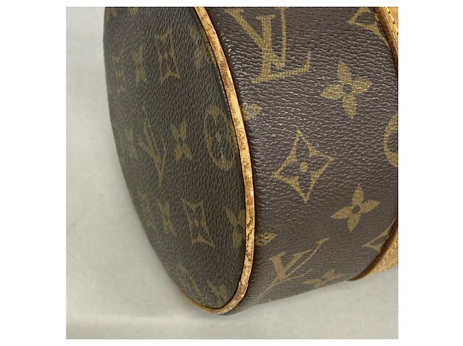 Borsa Louis Vuitton Monogram Papillon 26 Marrone - vista 6