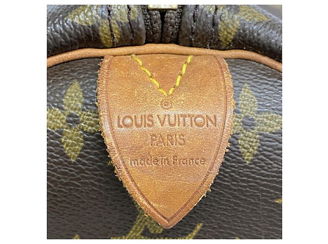 Louis Vuitton Brown Boston Monogram Keepall 60 Marrone - vista 5