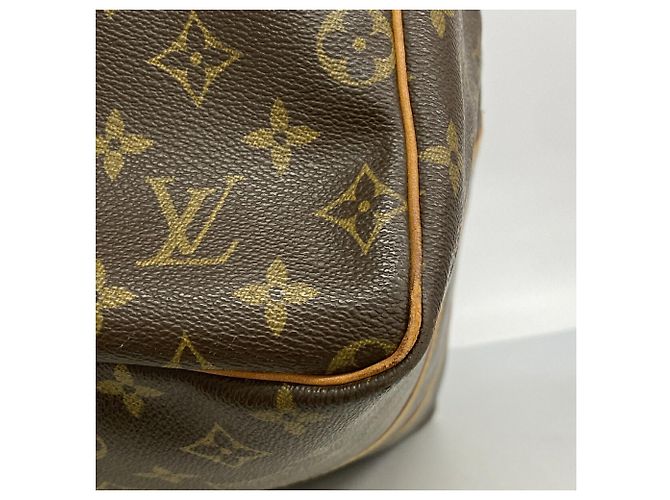 Louis Vuitton Brown Boston Monogram Keepall 60 Marrone - vista 7