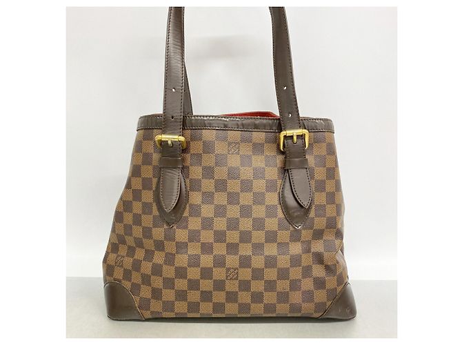Borsa Tote Louis Vuitton Damier Hampstead MM Damier ebene - vista 14