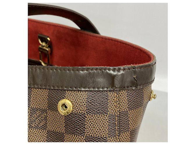 Borsa Tote Louis Vuitton Damier Hampstead MM Damier ebene - vista 7