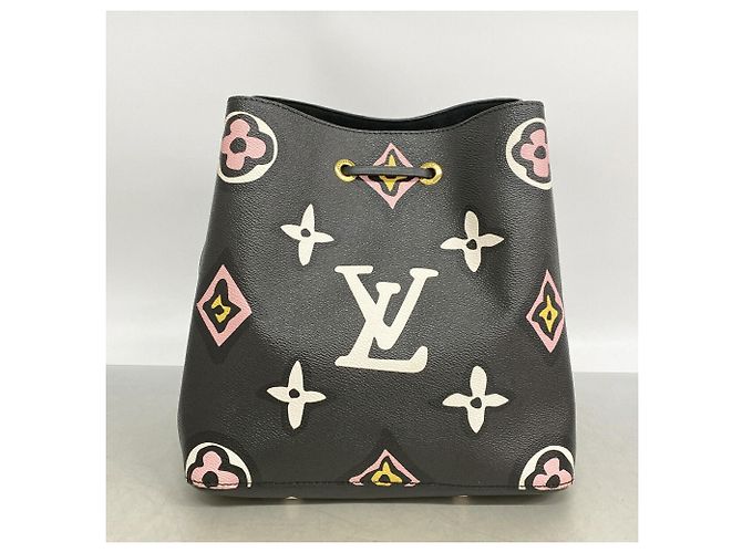 Néonoé Borsa a tracolla Louis Vuitton Wild at Heart Neo Noe Noir Nero - vista 10