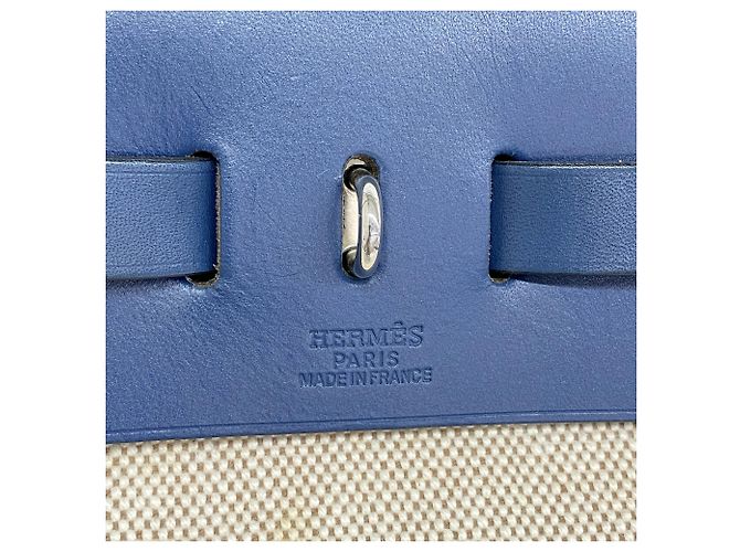 Hermès Hermes Herbag PM Handtasche Blau - Ansicht 5