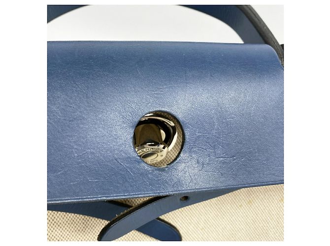 Hermès Hermes Herbag PM Handtasche Blau - Ansicht 6