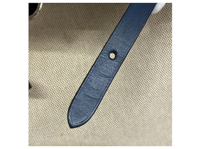 Hermès Hermes Herbag PM Handtasche Blau - Ansicht 9