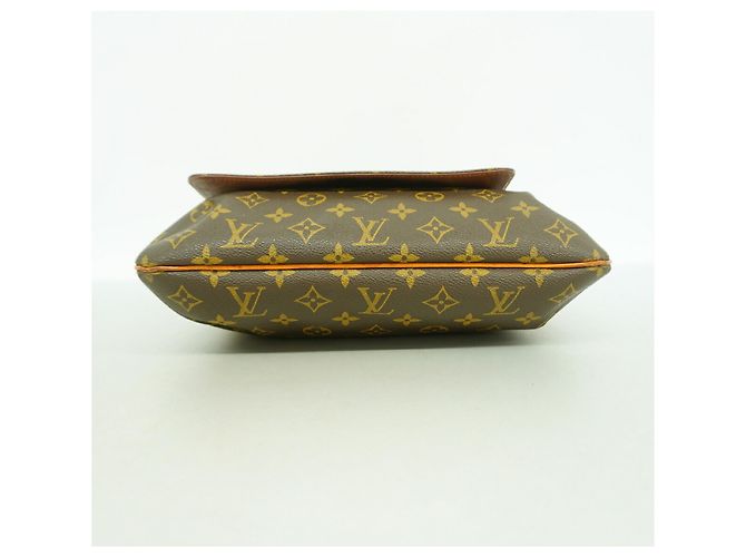 Borsa a tracolla Louis Vuitton Monogram Musette Marrone - vista 3