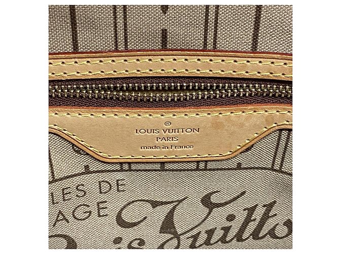 Borsa Tote Louis Vuitton Monogram Neverfull PM Marrone - vista 5