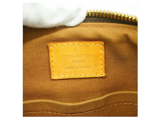 Borsa Louis Vuitton Monogram Palermo PM Marrone - vista 5